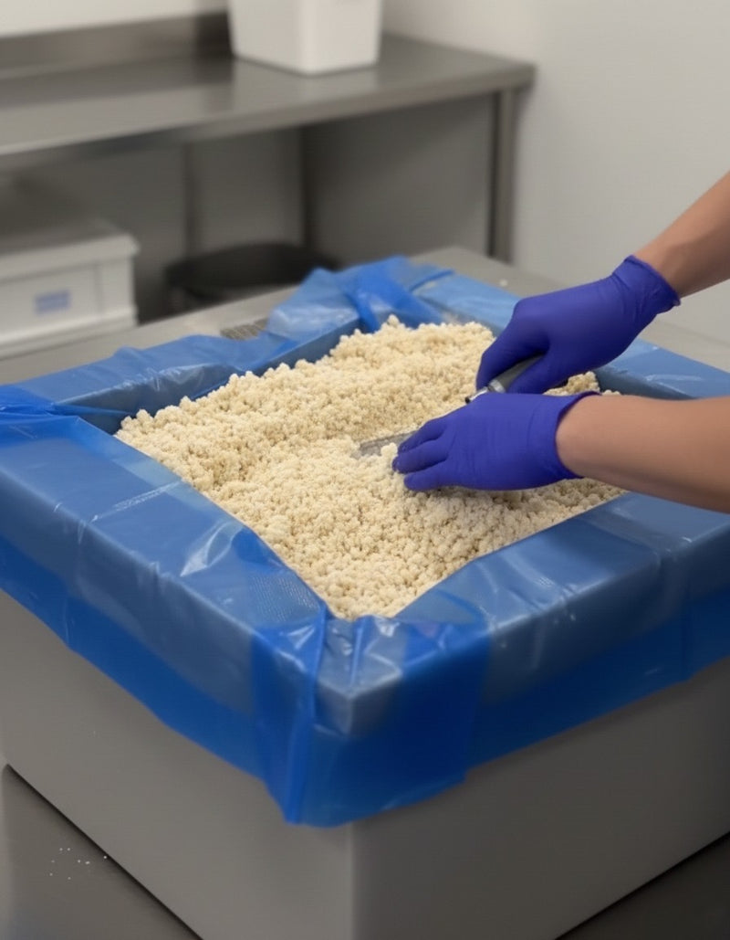 PREPARING THE CURDS