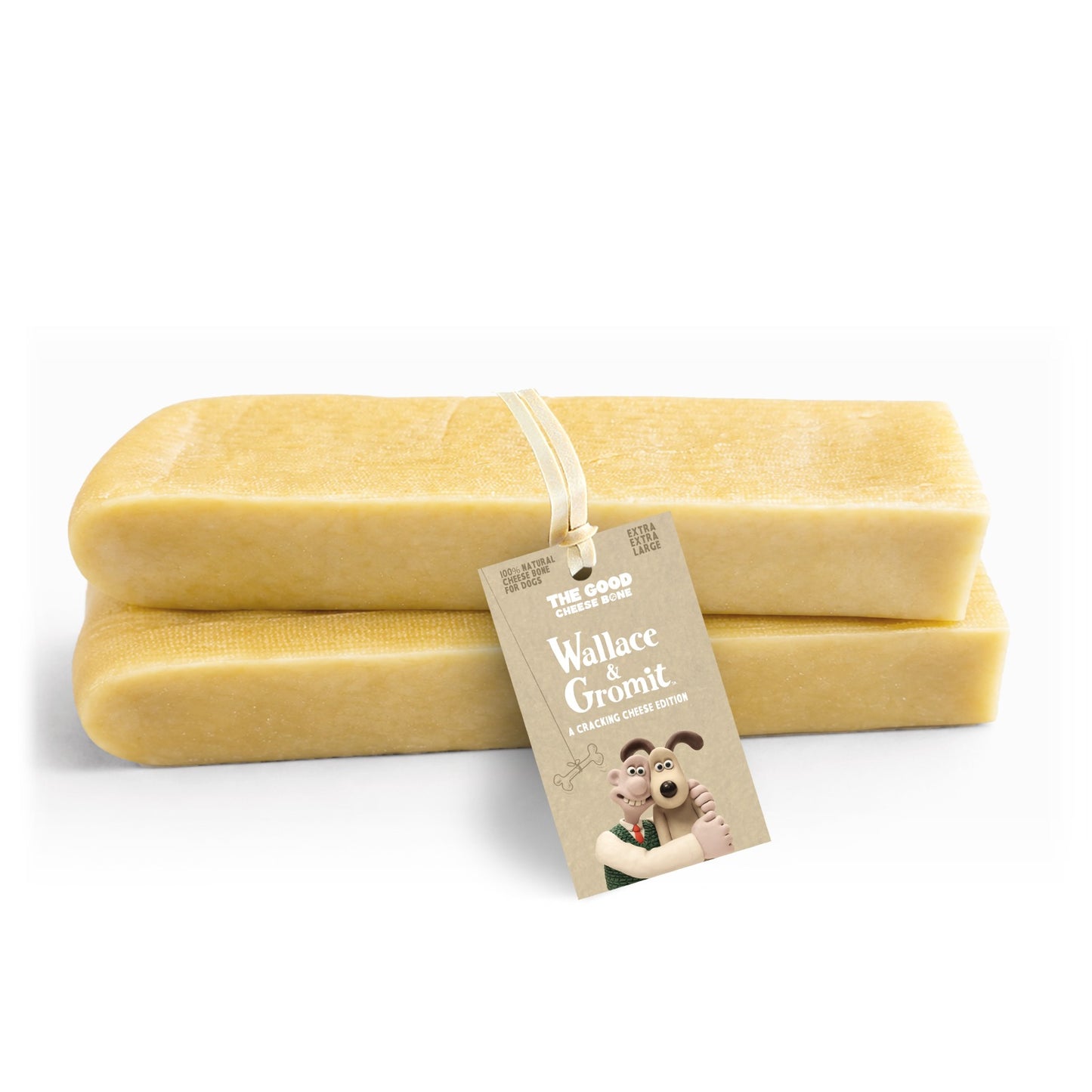 Box of Extra, Extra Large Branded Hard Cheese Bones (x8)
